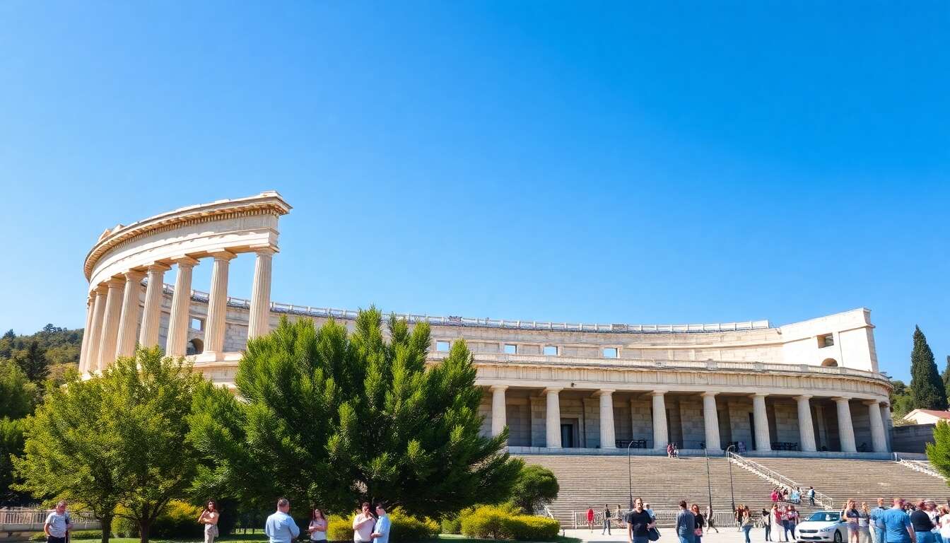 Visite du stade panathénaïque Visite du stade panathénaïque
