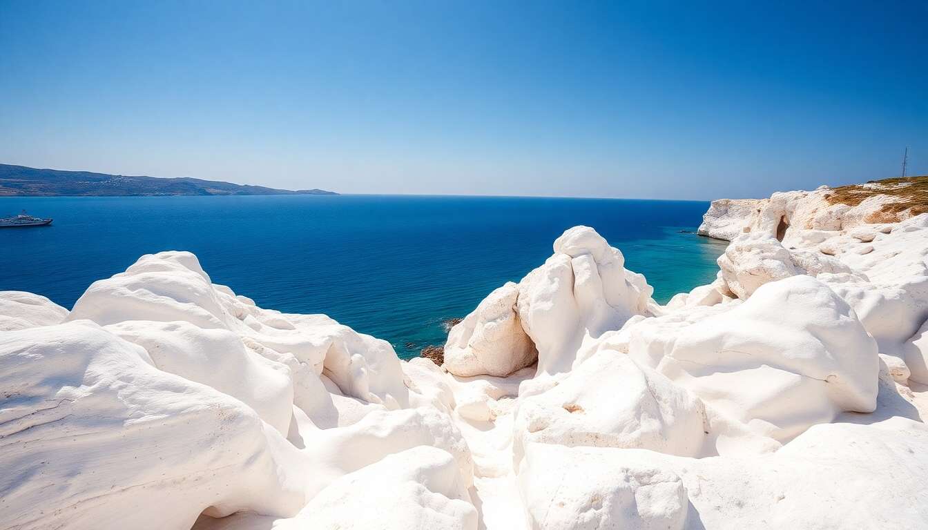 Sarakiniko : une lune sur terre Sarakiniko : une lune sur terre