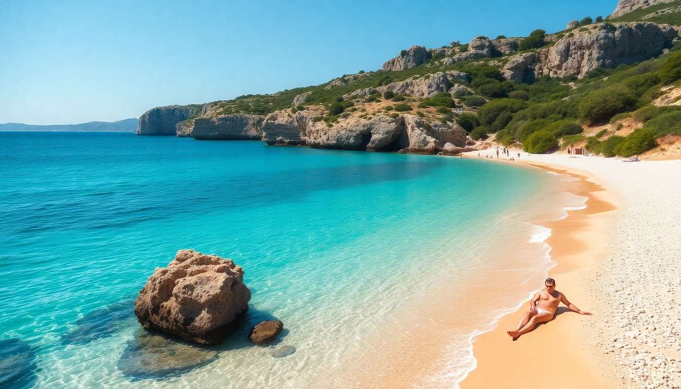 Les plages nudistes incontournables de l'&icirc;le de cr&egrave;te