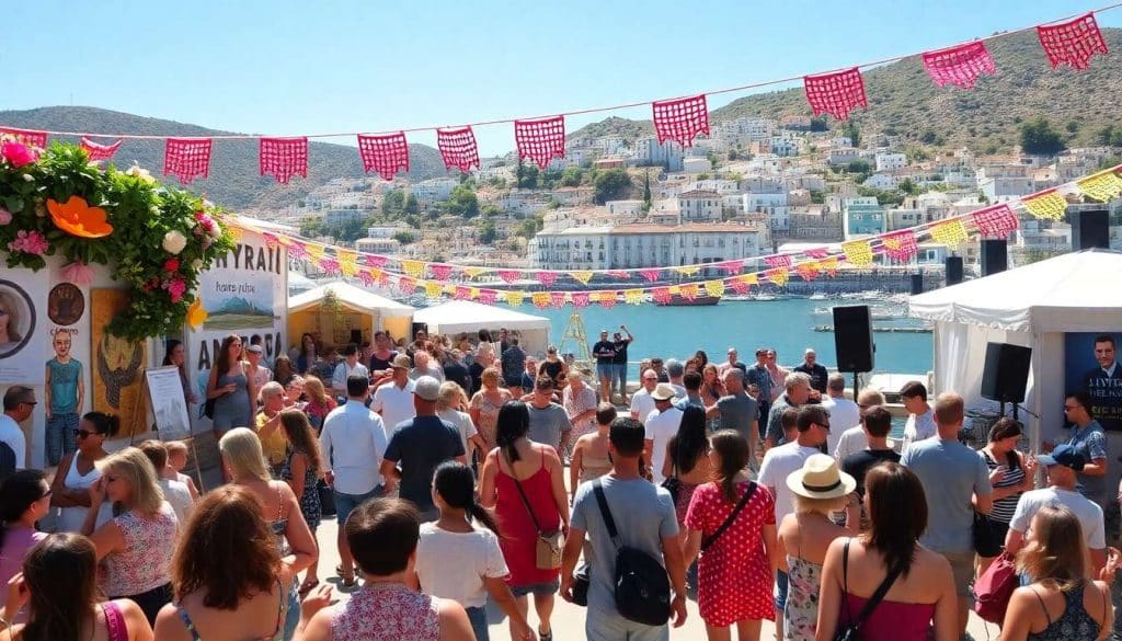 Immersion artistique au festival d'Hydra