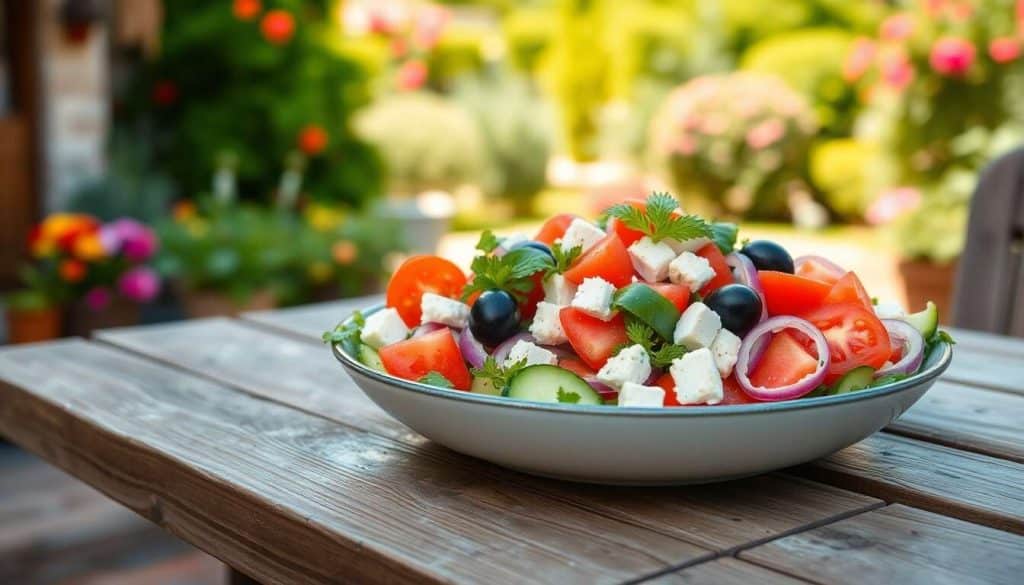 Salades estivales grecques : fraîcheur et tradition
