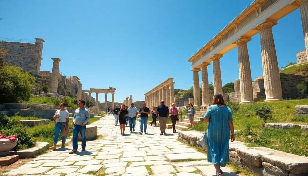 Sur les traces de l'histoire grecque à pied