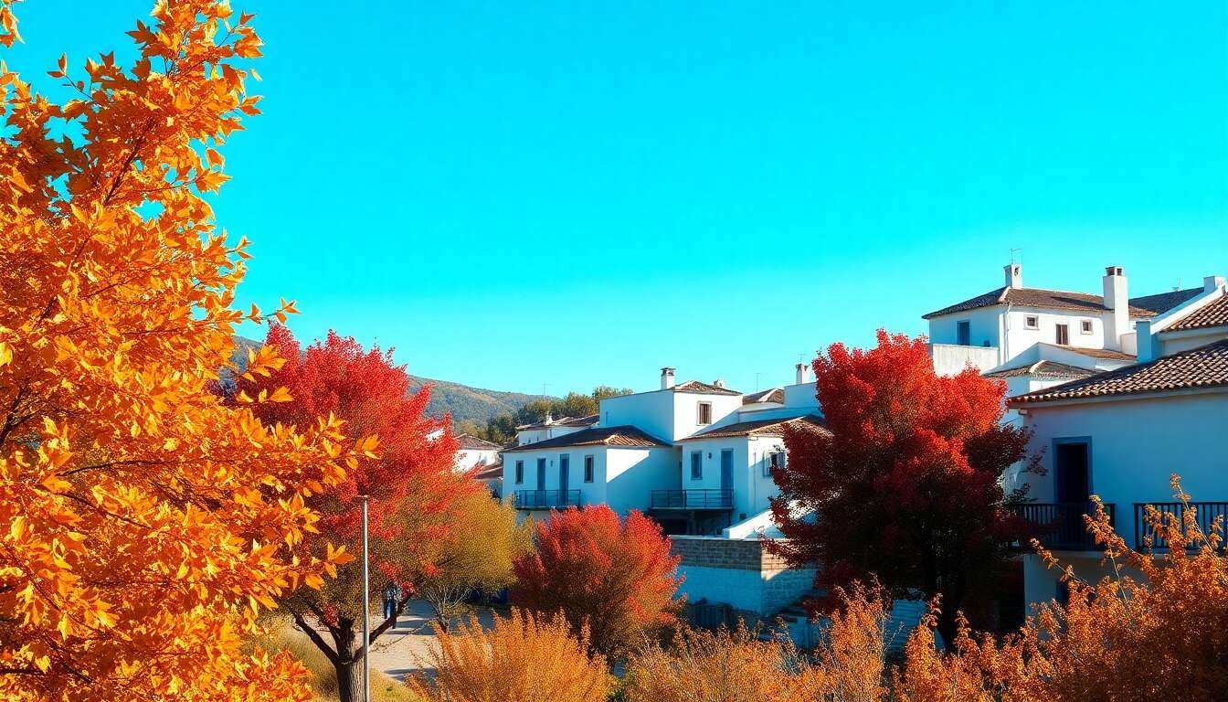 Les charmes de l'automne en gr&egrave;ce