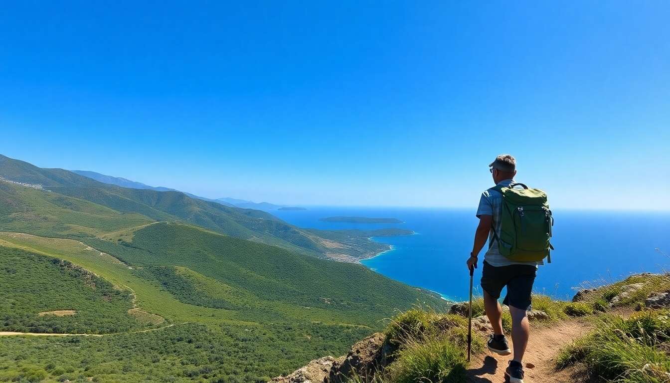 Randonnée sur les chemins de naxos Randonnée sur les chemins de naxos