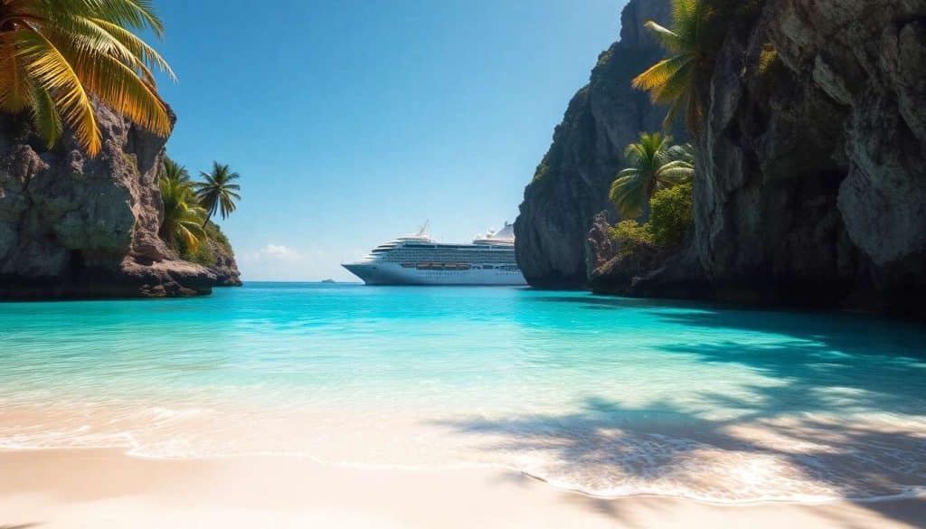 Plages cachées : escale en croisière