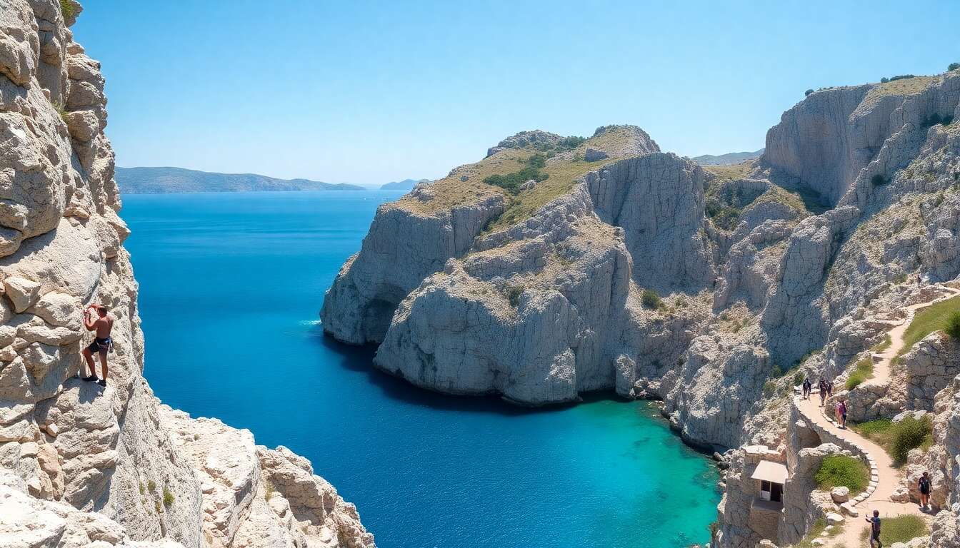 Escalade &agrave; kalymnos : le paradis des grimpeurs
