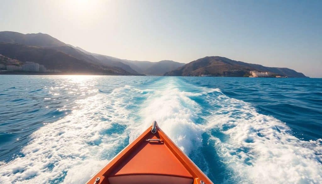Plongée en mer Égée : un tour en bateau