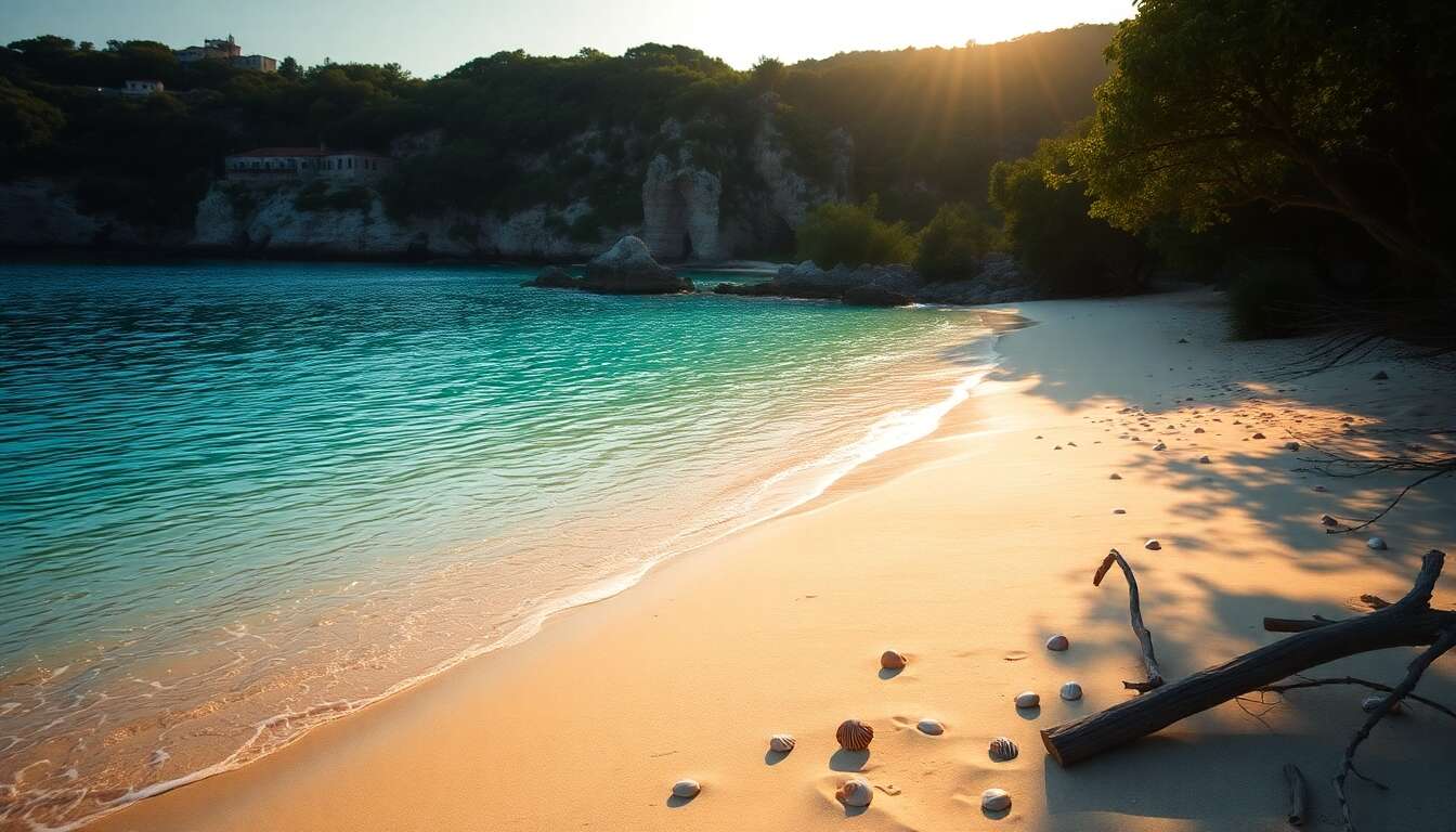 Les plages secrètes de la mer ionienne Les plages secrètes de la mer ionienne