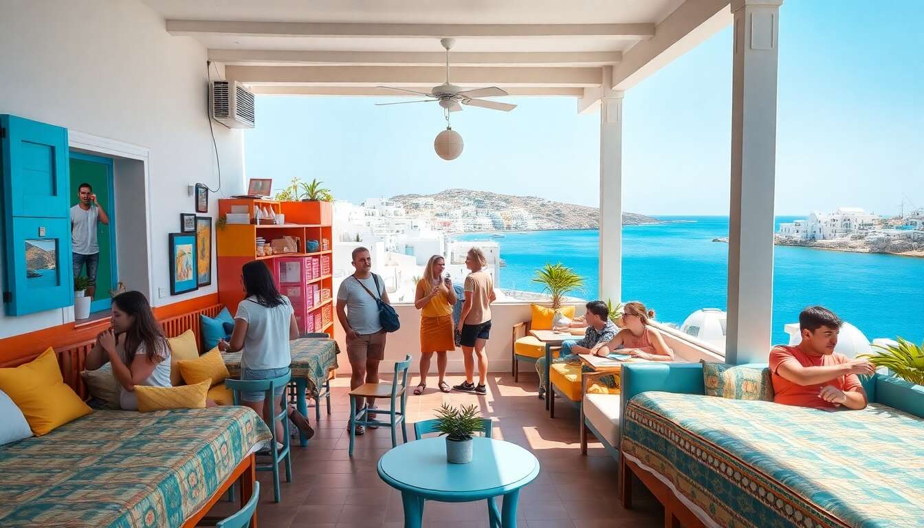 Les meilleures auberges de jeunesse &agrave; mykonos
