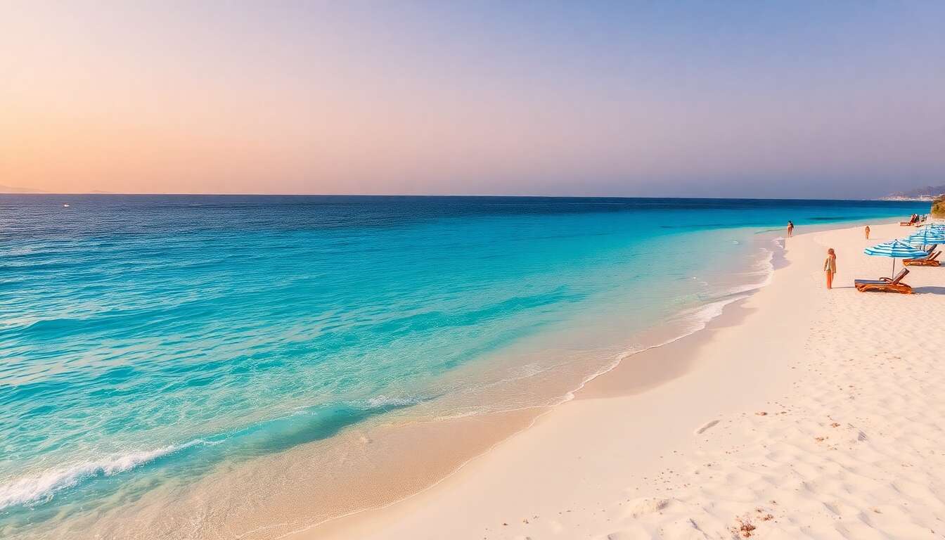 Les plages paradisiaques de mykonos