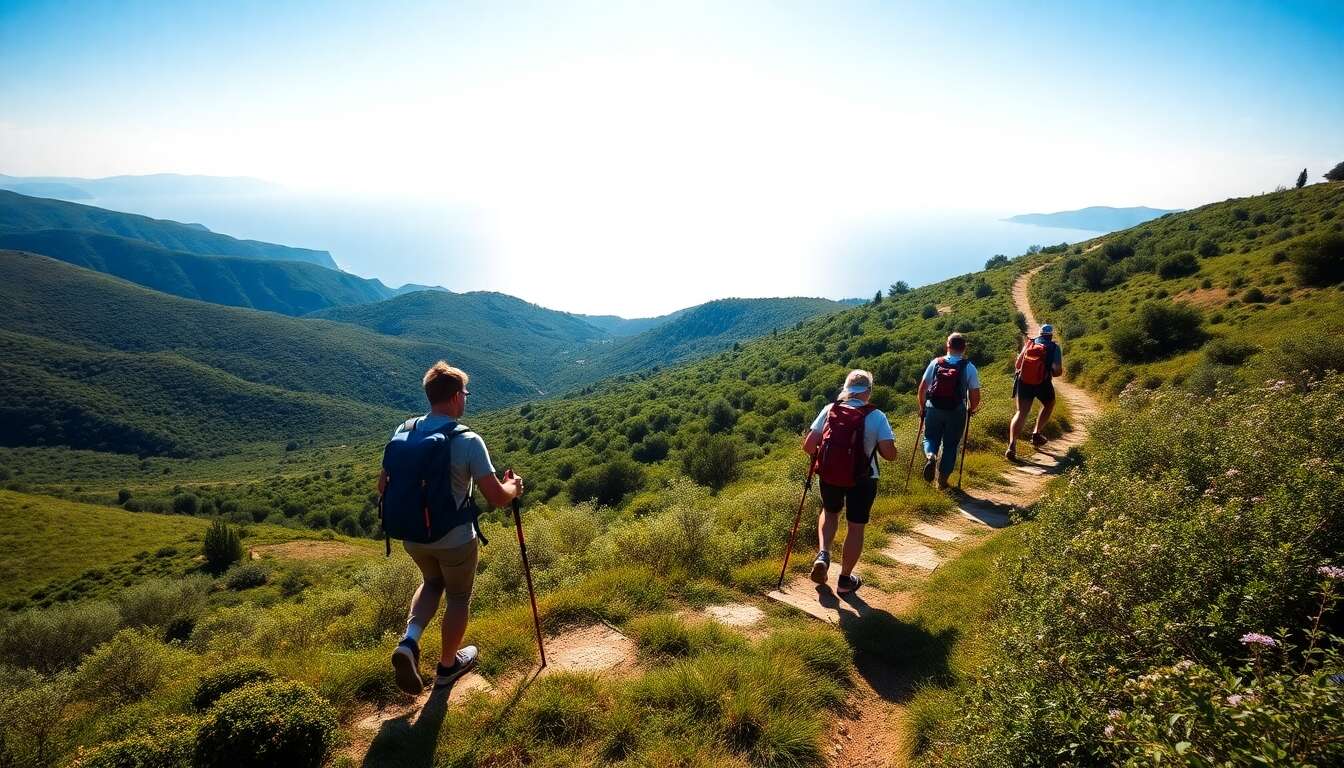 Randonnée et découverte de la nature de corfou Randonnée et découverte de la nature de corfou