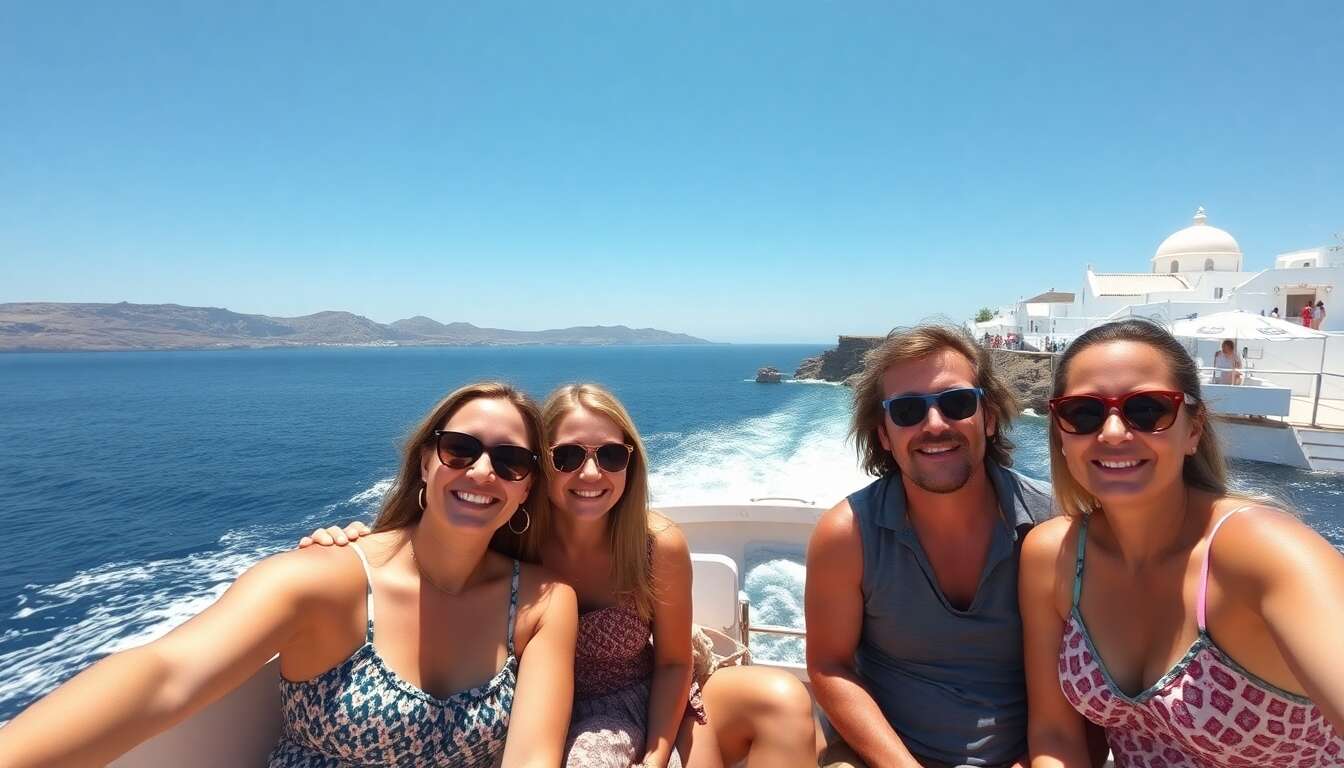 Excursions en bateau autour de santorin : une aventure incontournable