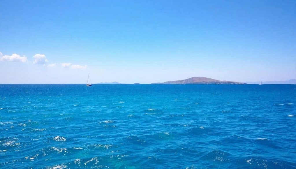 Journée en mer autour de Delos