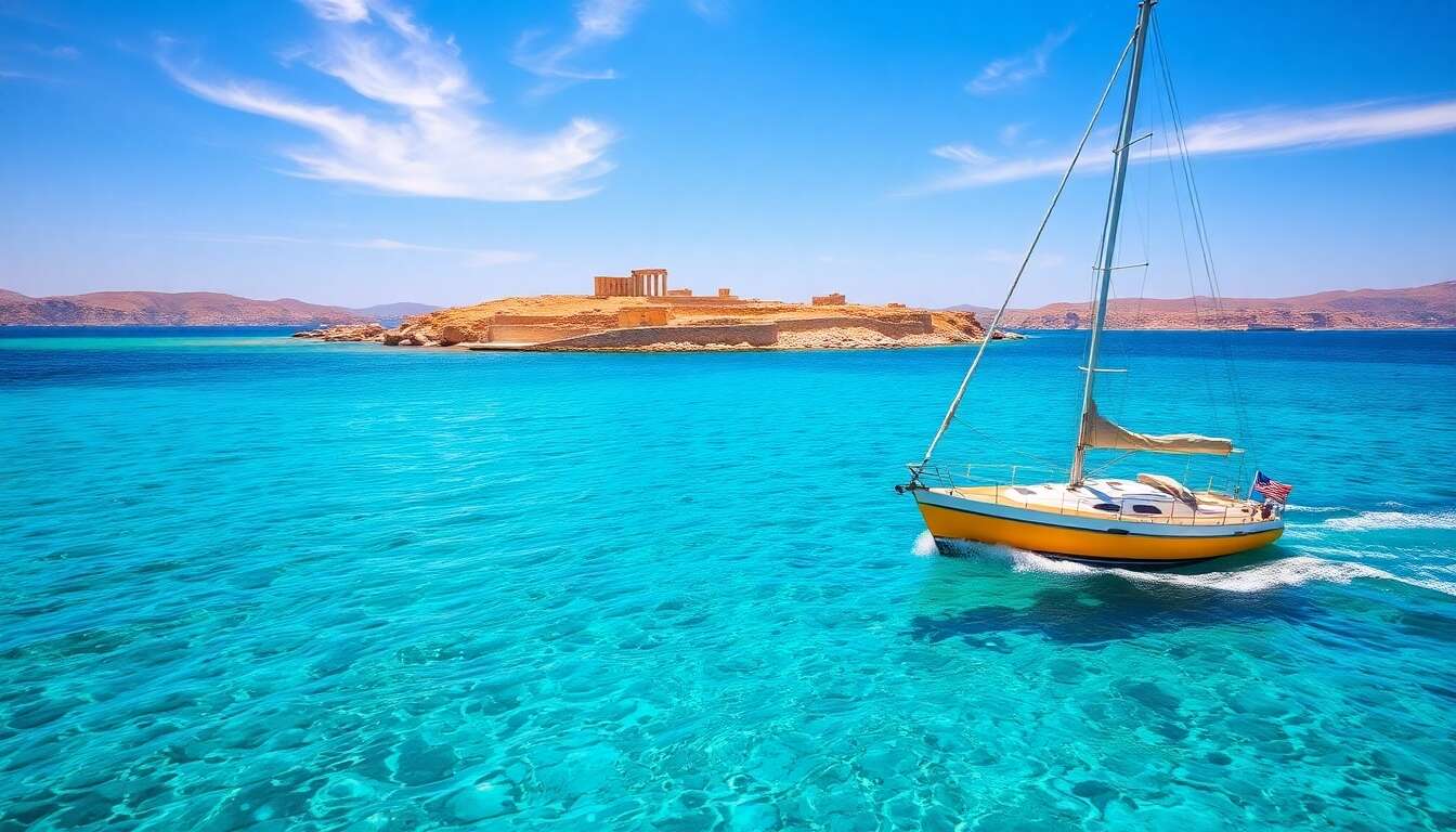 Découverte des splendeurs de delos en bateau Découverte des splendeurs de delos en bateau