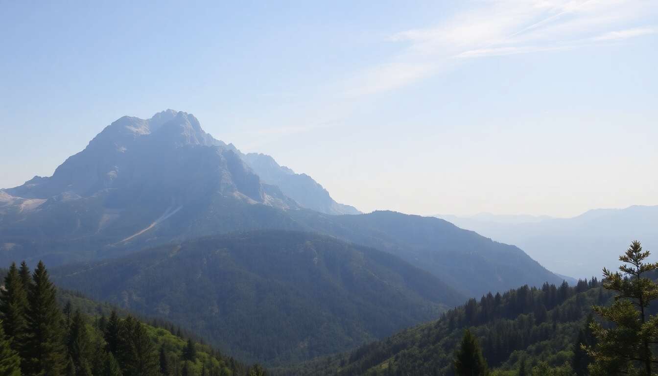 Le majestueux parc national de l'olympe Le majestueux parc national de l'olympe