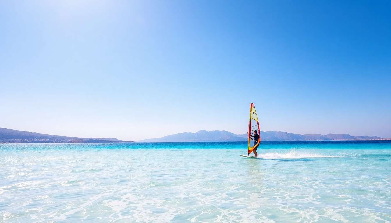 Explorer la scène windsurf à paros Explorer la scène windsurf à paros