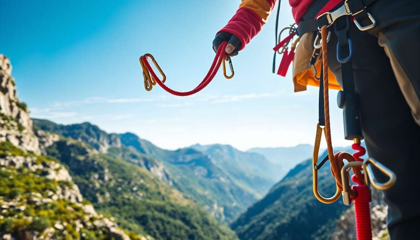 Pr&eacute;parer son mat&eacute;riel d'escalade en gr&egrave;ce