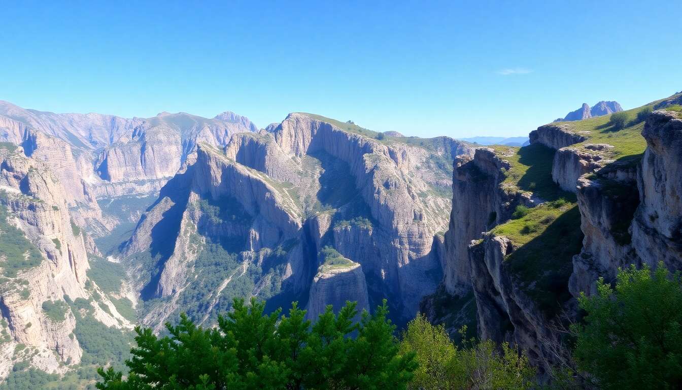 Gorges de vikos et forêt du fraktó : paradis pour les randonneurs Gorges de vikos et forêt du fraktó : paradis pour les randonneurs