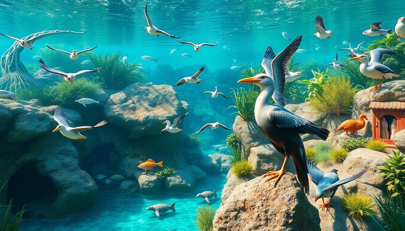 Un paradis pour les oiseaux en gr&egrave;ce