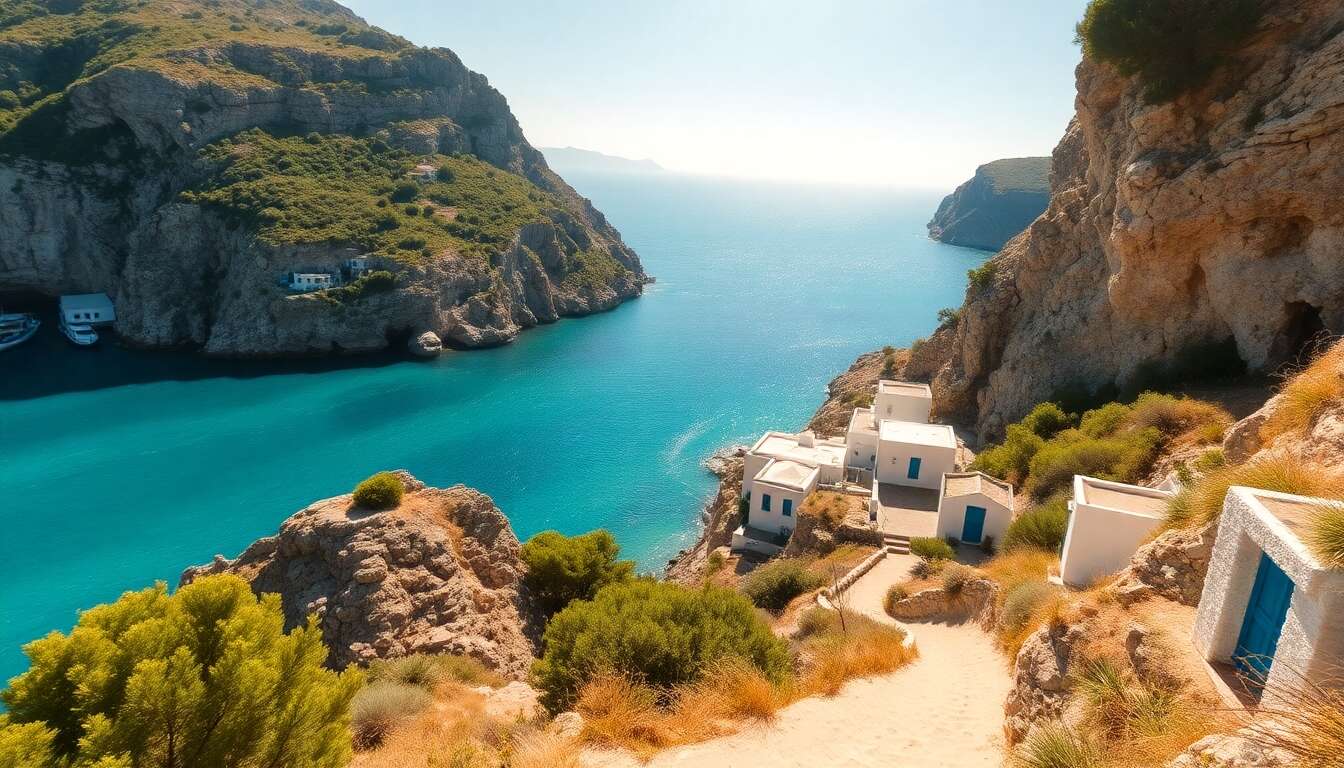 Exploration des &icirc;les grecques m&eacute;connues