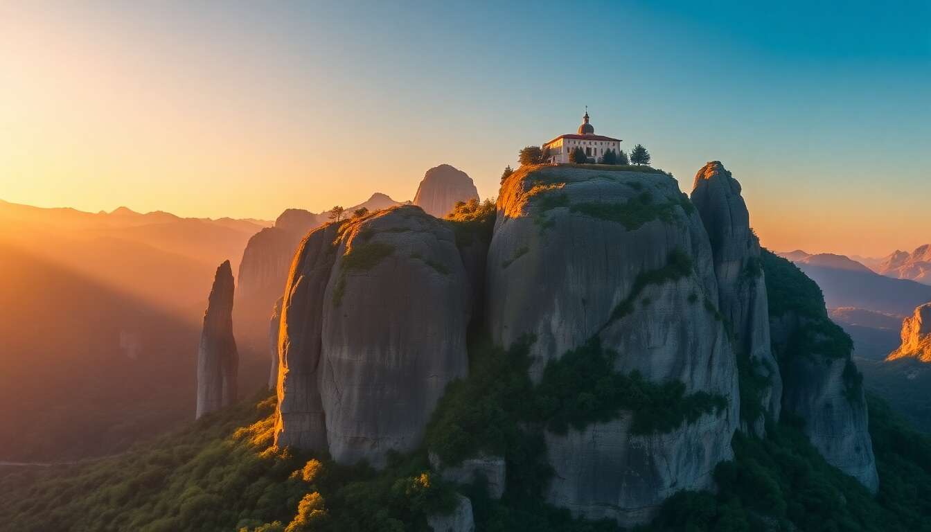 Les m&eacute;t&eacute;ores : une merveille naturelle et spirituelle