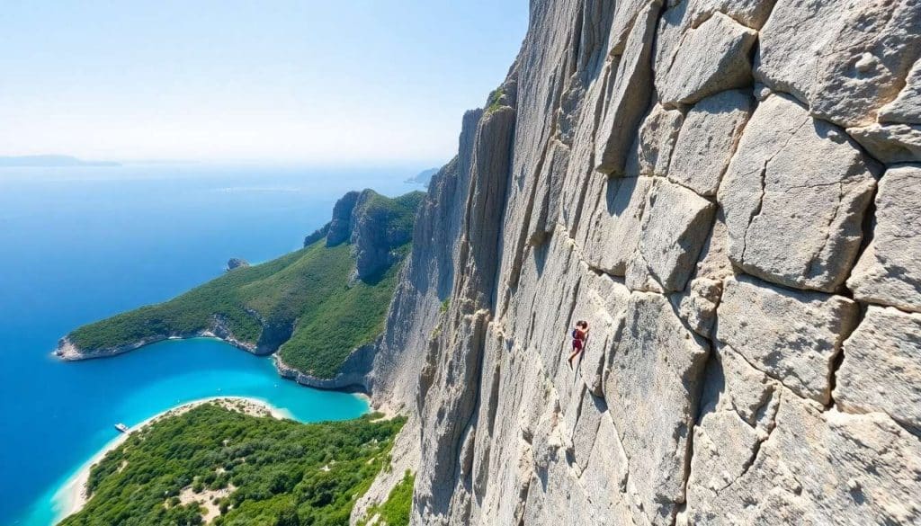 Grèce secrète : falaises d'escalade incontournables