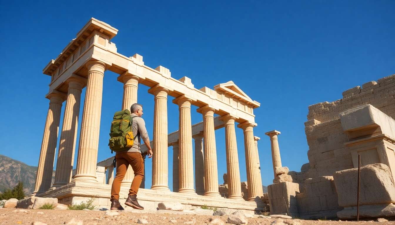 Le canal de corinthe, un ouvrage impressionnant