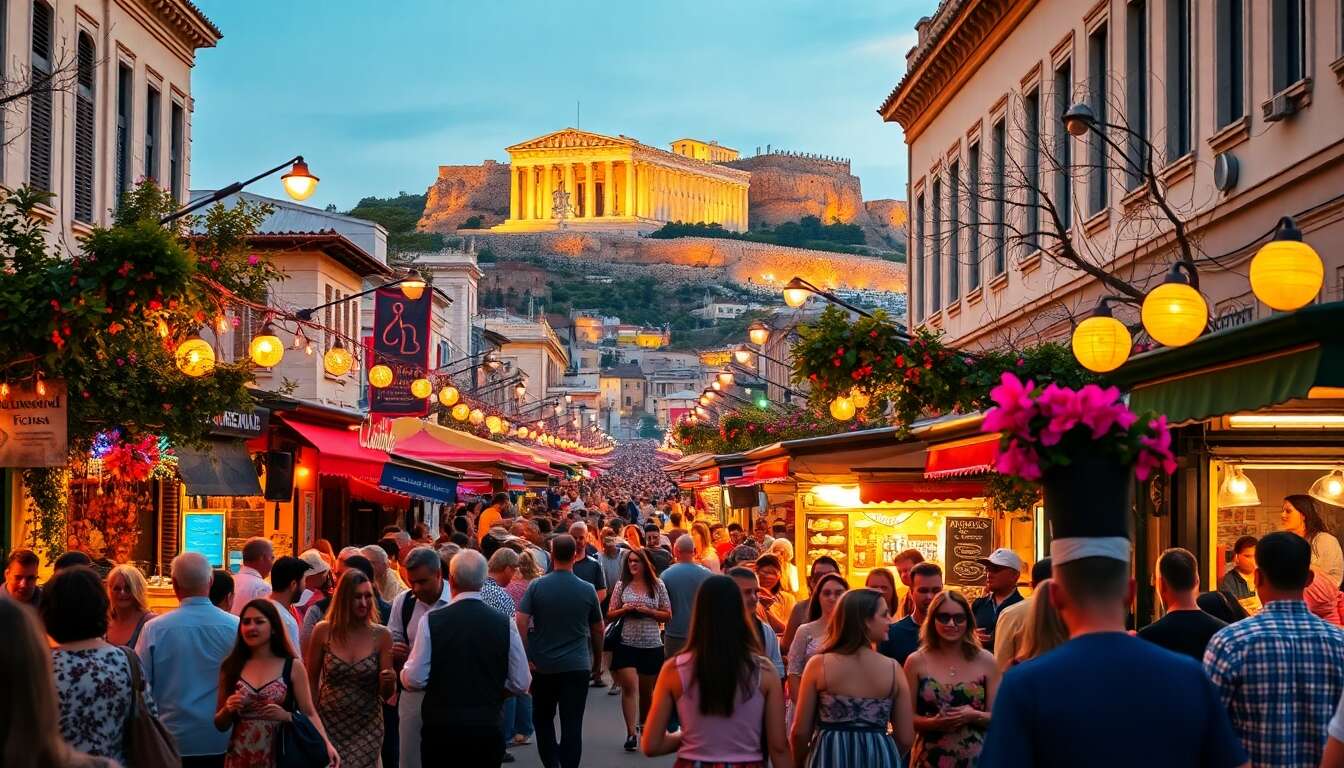 D&eacute;couverte des tr&eacute;sors culturels d'ath&egrave;nes