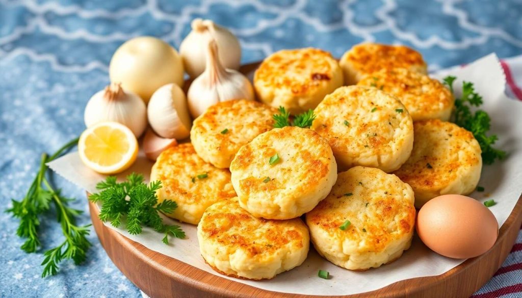 Croquettes de poisson à la corfiote : le croustillant rencontre la Méditerranée