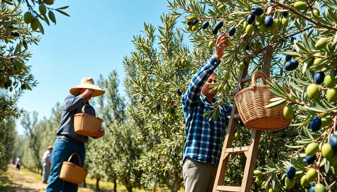 Récolte des olives : techniques et timing Récolte des olives : techniques et timing