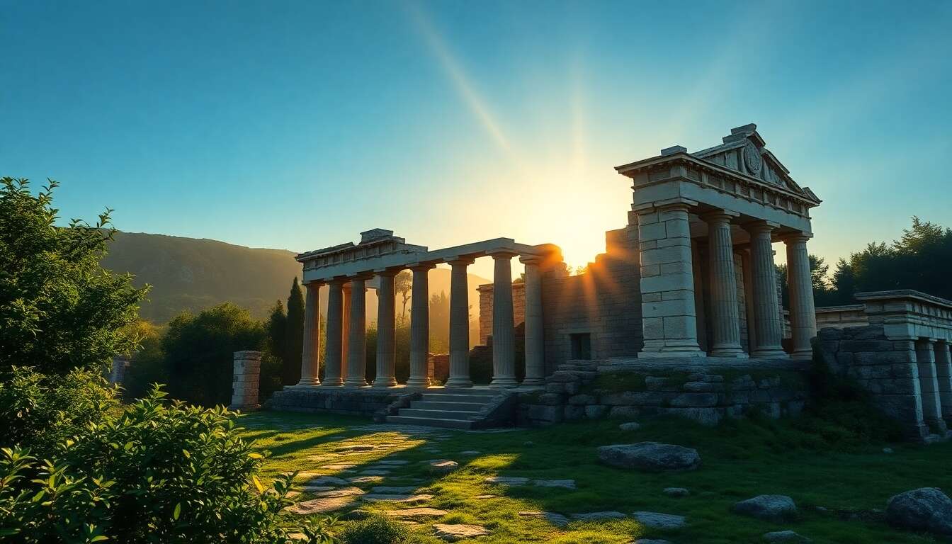 Exploration archéologique des sites mythologiques Exploration archéologique des sites mythologiques