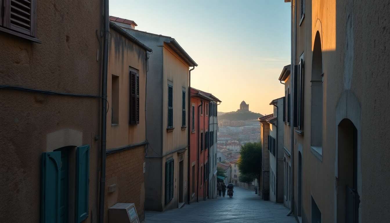 Le charme myst&eacute;rieux de la vieille ville de corfou