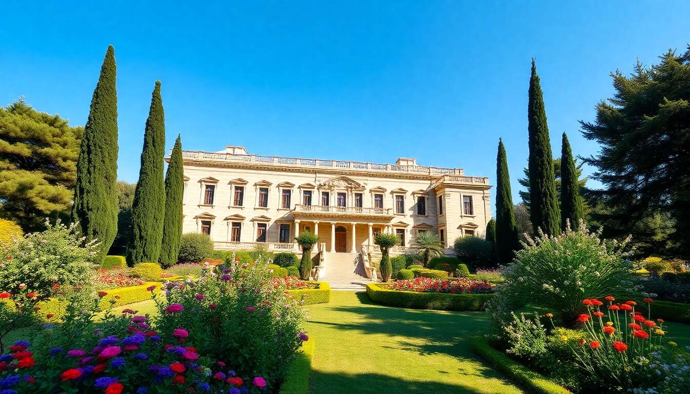 P&eacute;riples culturels au palais d'achilleion