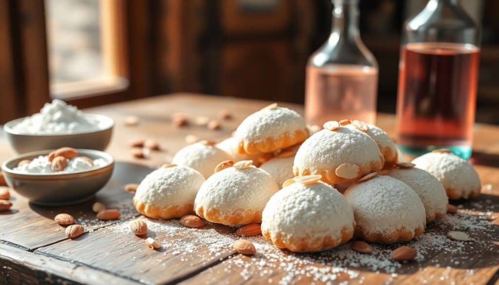 Recette d'Amygdalota : délice Grec aux Amandes