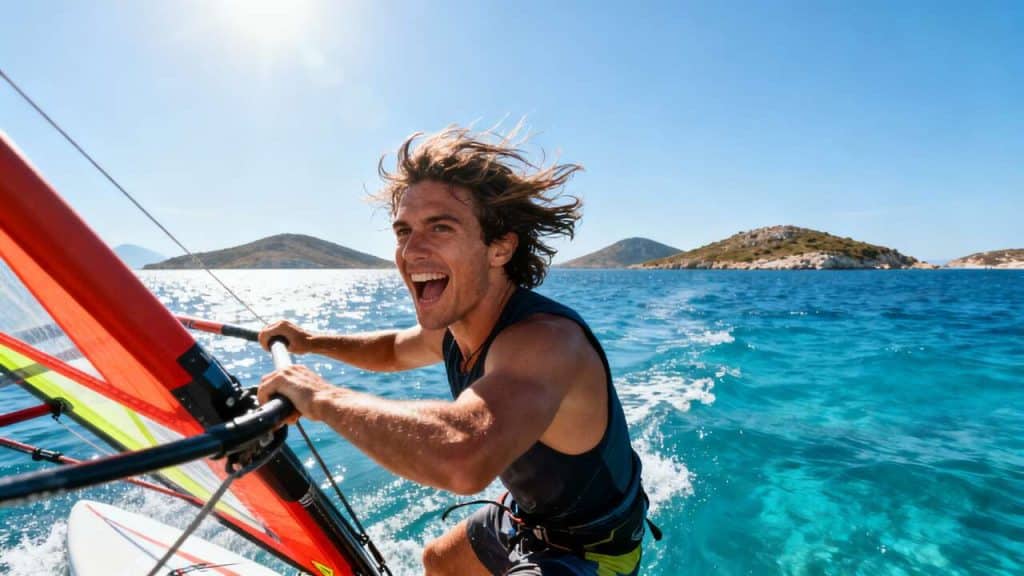 Initiation à la planche à voile : conseils de pros en Grèce