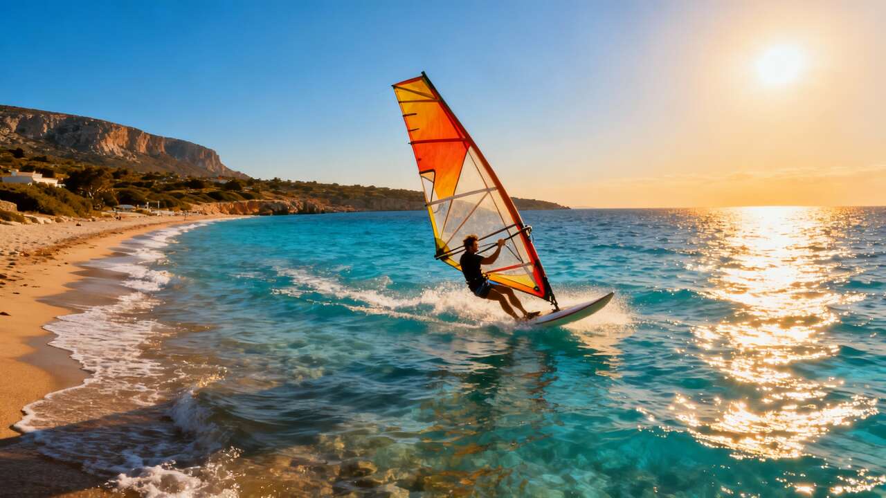 Les meilleurs cours de planche à voile à rhodes Les meilleurs cours de planche à voile à rhodes