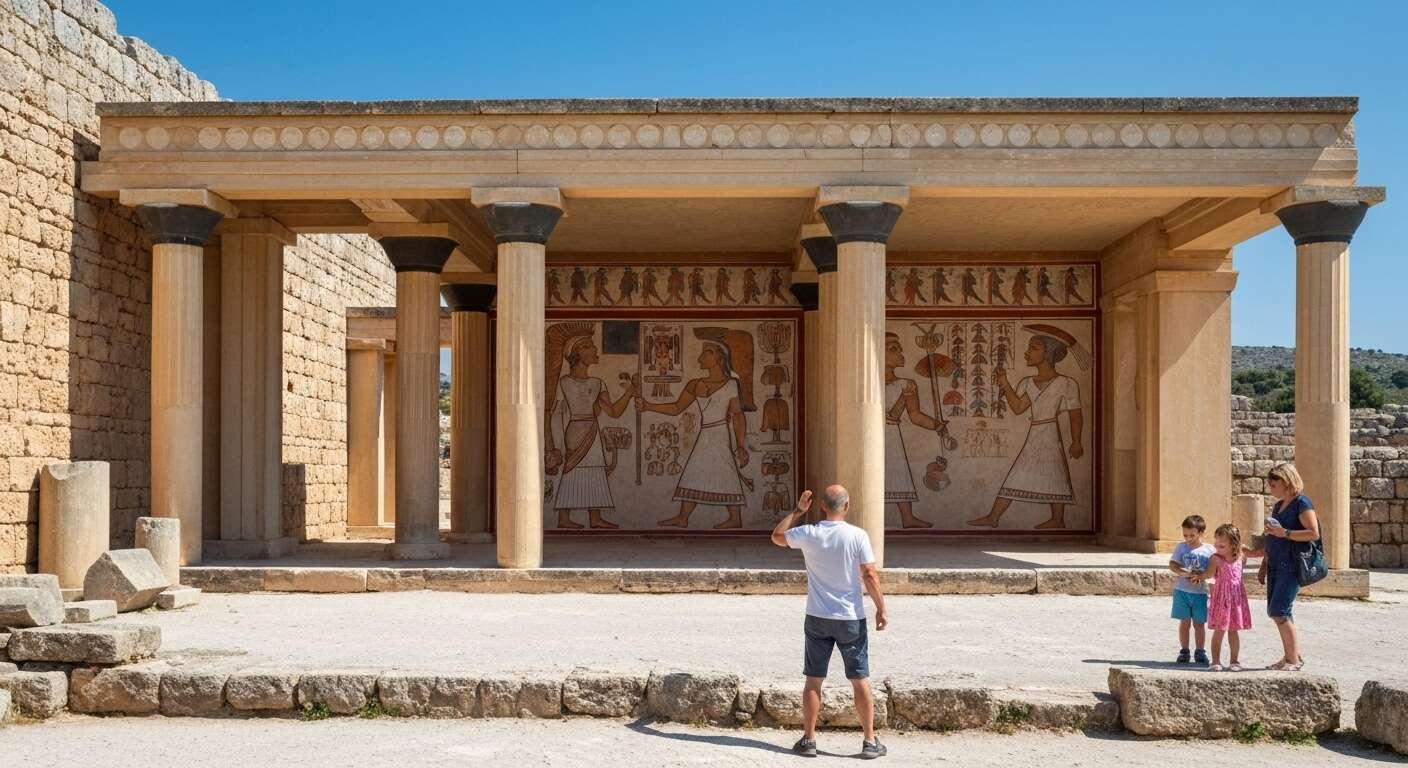 D&eacute;couvrir knossos : sur les traces des minoens