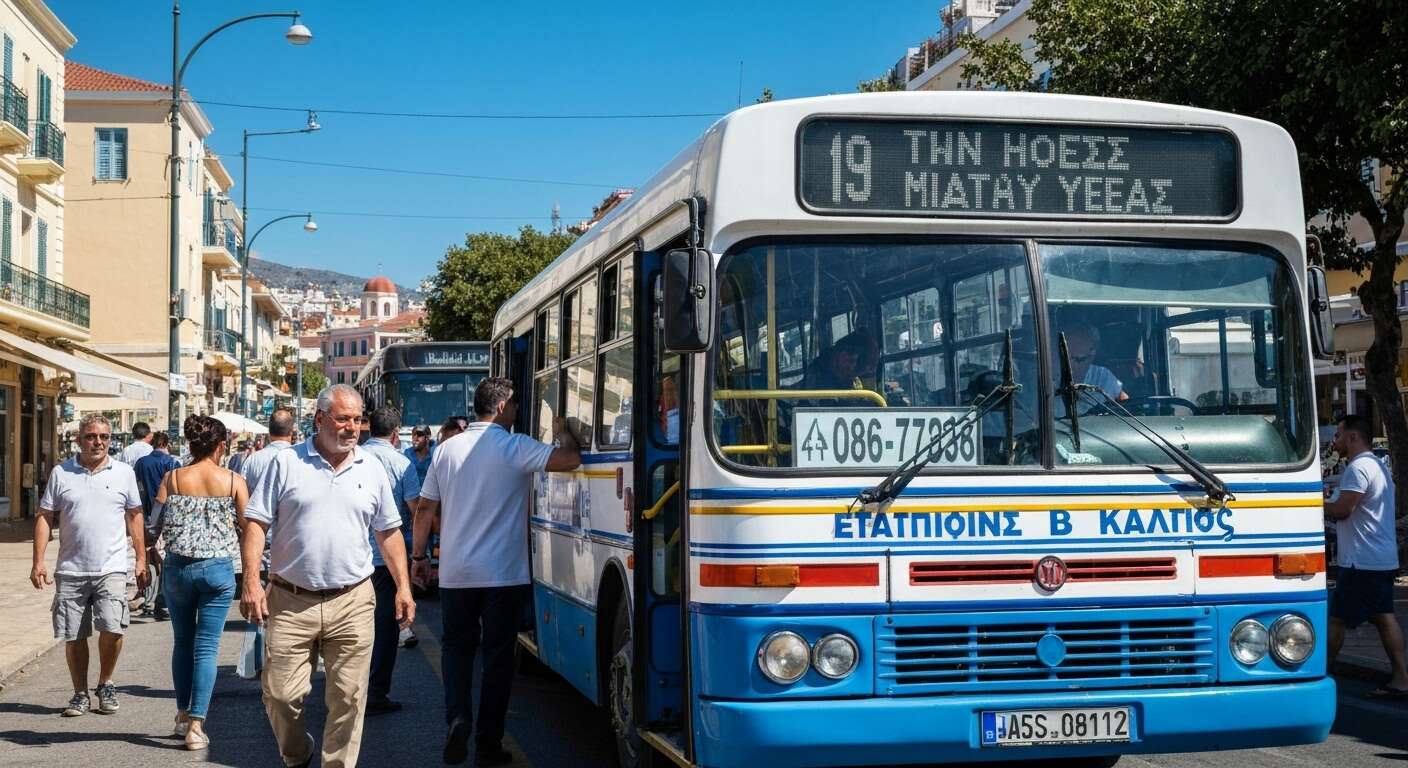 Privil&eacute;gier les transports en commun en gr&egrave;ce