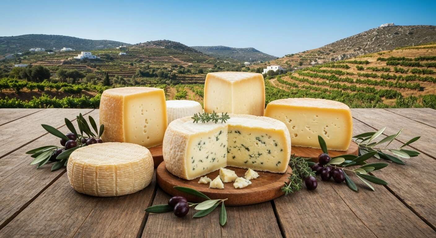 Les fromages de naxos : un h&eacute;ritage gourmand