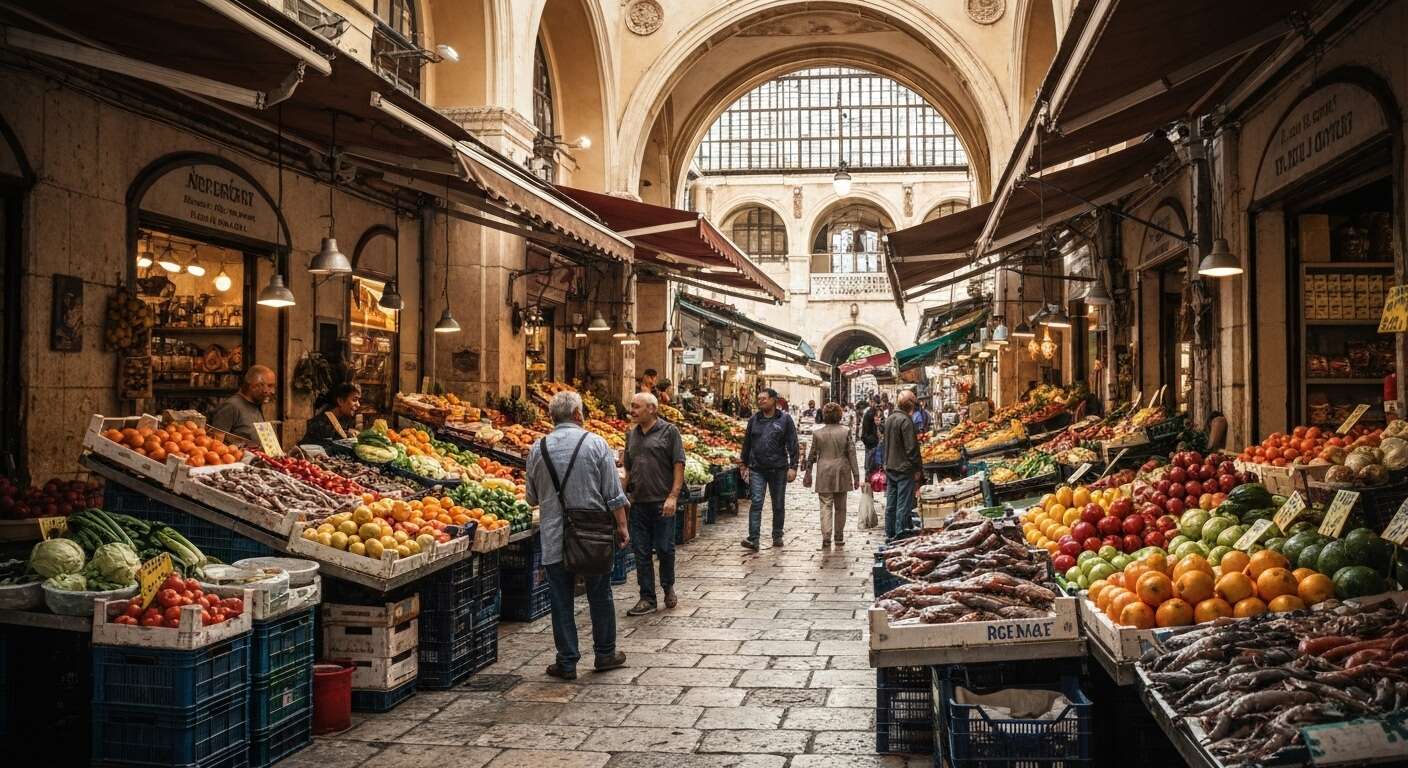 Le march&eacute; central&nbsp;: c&oelig;ur vibrant d&rsquo;ath&egrave;nes