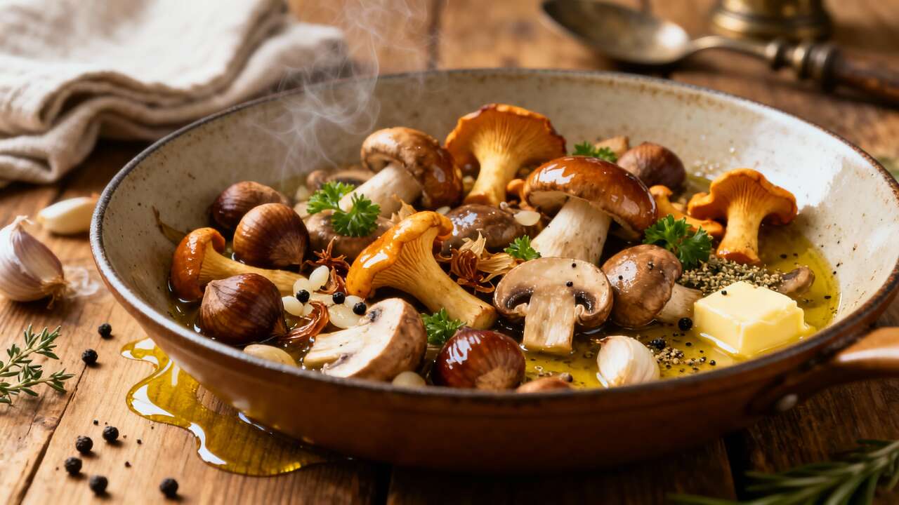 Recettes Poelee De Champignons