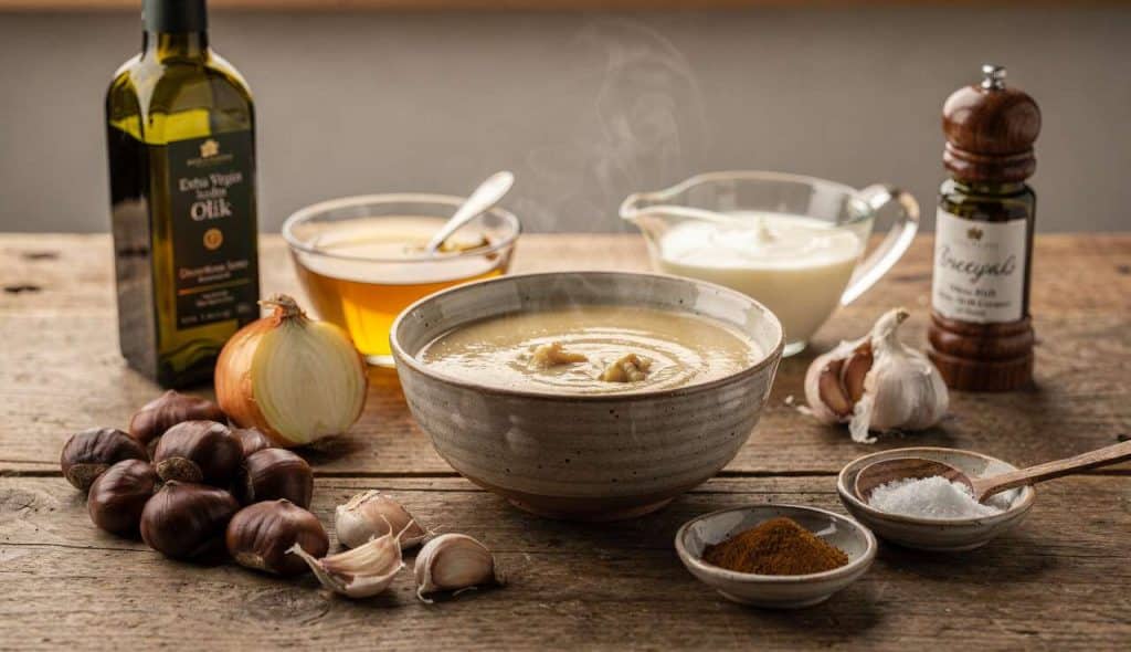 Soupe de châtaigne : recette savoureuse et réconfortante