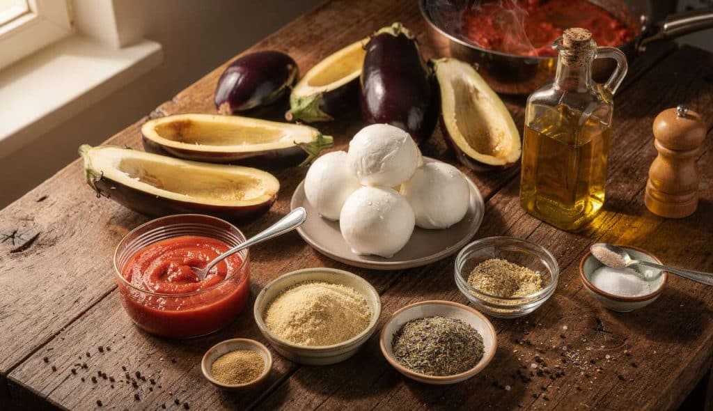 Aubergines Farcies à la Mozzarella : recette Gourmande et Facile