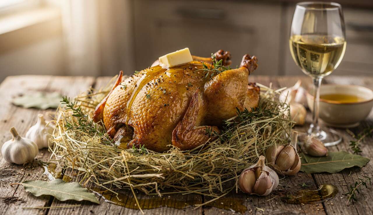 Poulet Cocotte au Foin : recette Authentique et Savoureuse