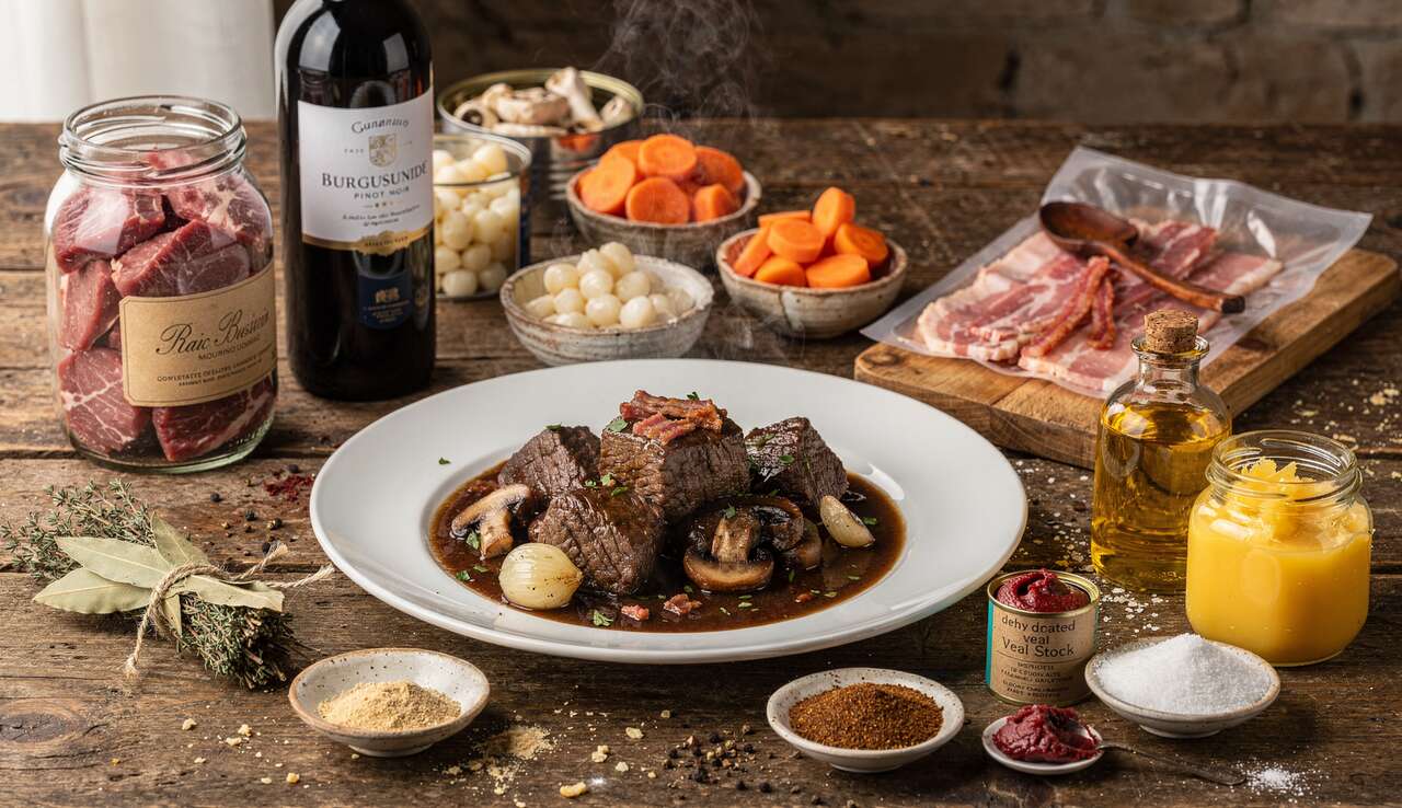 Recette traditionnelle du b&oelig;uf bourguignon : conseils et astuces