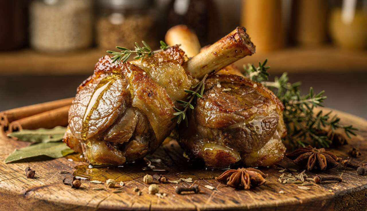 Becquets d'agneau confits aux &eacute;pices douces : recette savoureuse et parfum&eacute;e