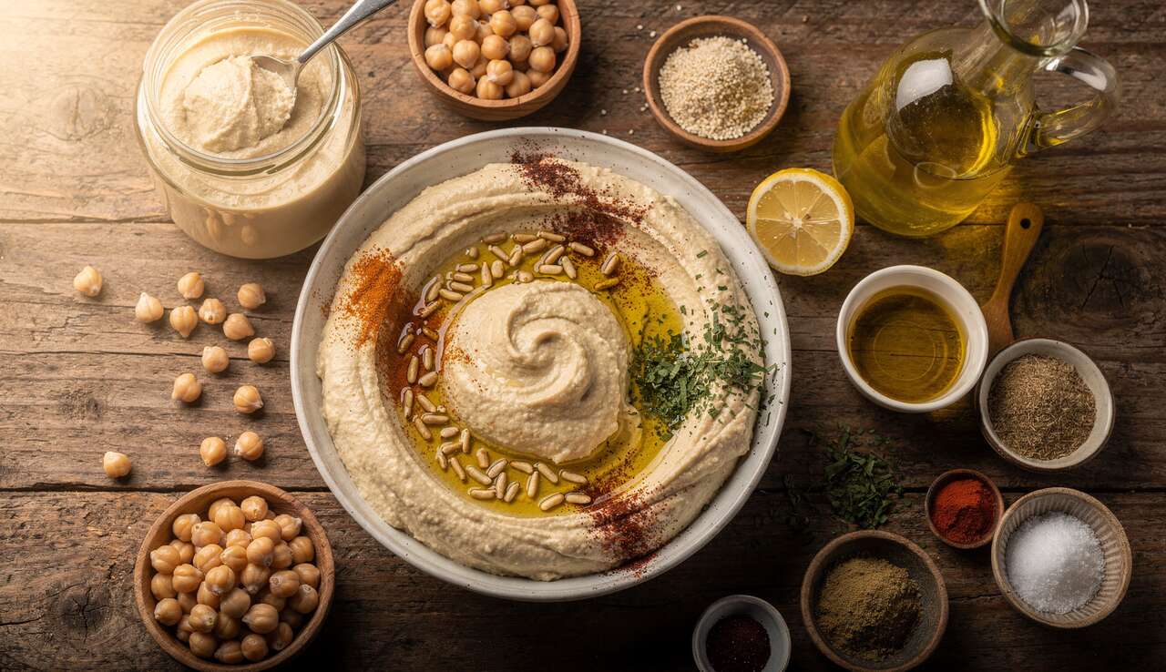 Recette de houmous libanais et variantes maison