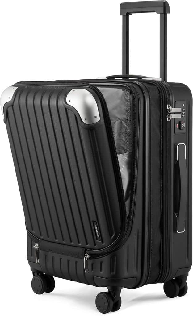 Test : valise cabine LEVEL8 extensible 42L avec serrure TSA