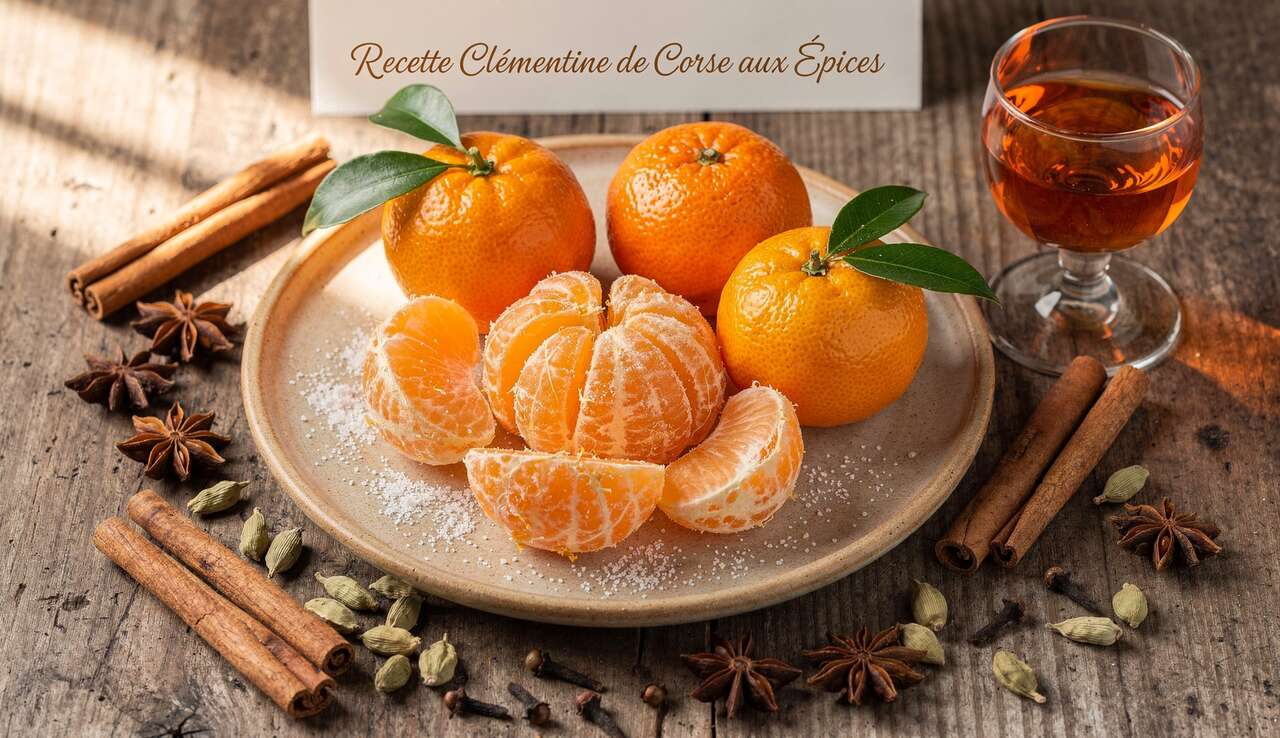 Recette Clémentine de Corse aux Épices