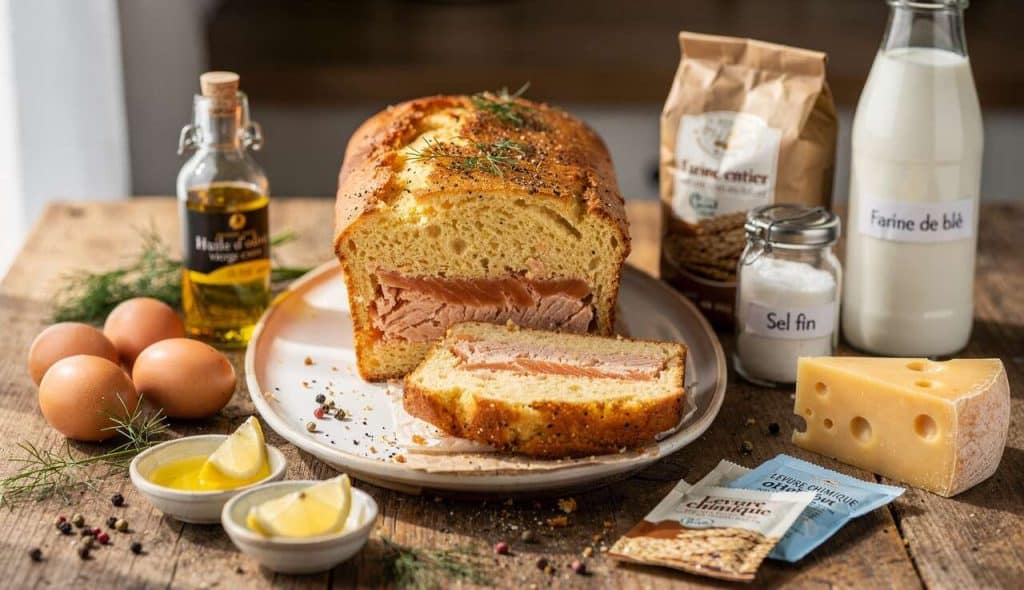 Recette Cake au Saumon et Saumon Fumé Salma